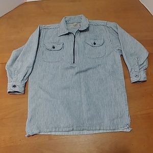 Kenyon Hickry stripe logger shirt boys 7
